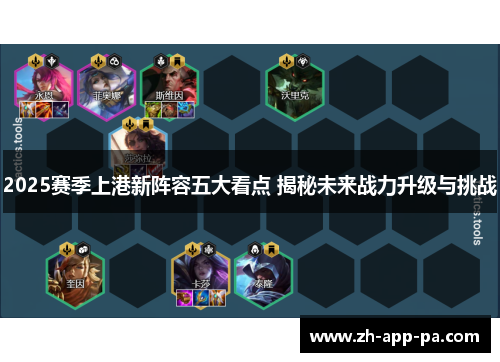 2025赛季上港新阵容五大看点 揭秘未来战力升级与挑战 2025赛季上港新阵容五大看点 揭秘未来战力升级与挑战