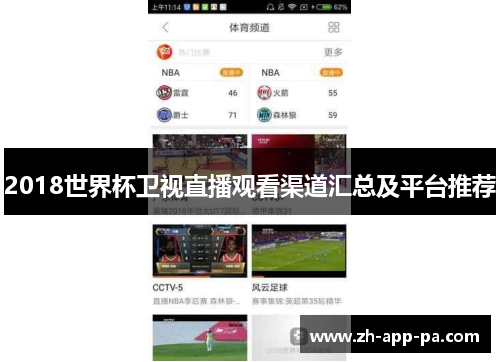 2018世界杯卫视直播观看渠道汇总及平台推荐